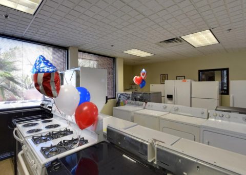 We sell refurbished appliances