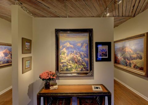 Amery is known for her vibrant straight forward paintings of the Grand Canyon!